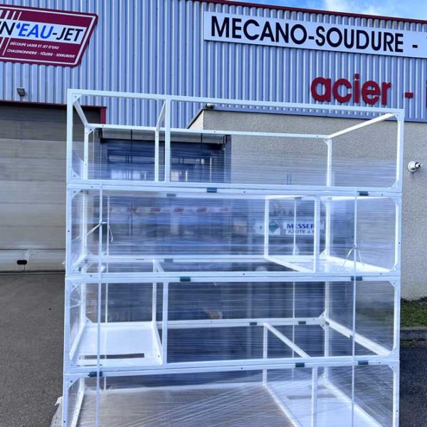 techn'eau jet chassis métalique sur mesure